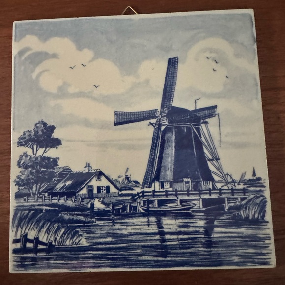 blue delpf Other - Blue and White Serveware Tile for Dining